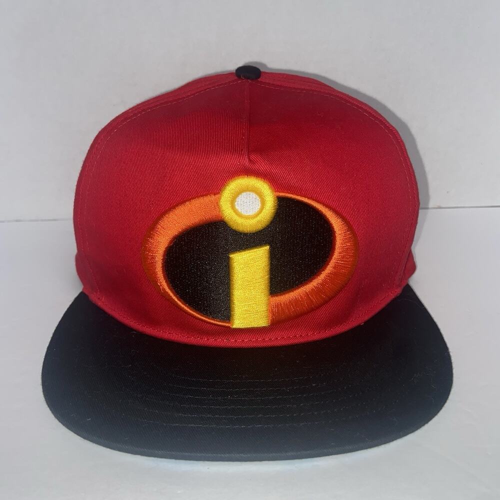 Disney Pixar Incredibles Cap Snap Back Embroidered Men's Adult